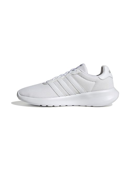 Adidas White Lite Racer 3.0 Shoes Road Running Shoe