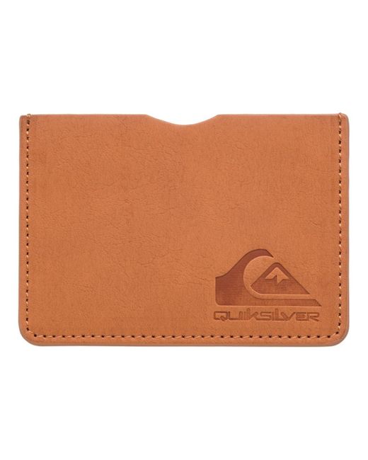 Quiksilver Brown Card Wallet For - Card Wallet for men