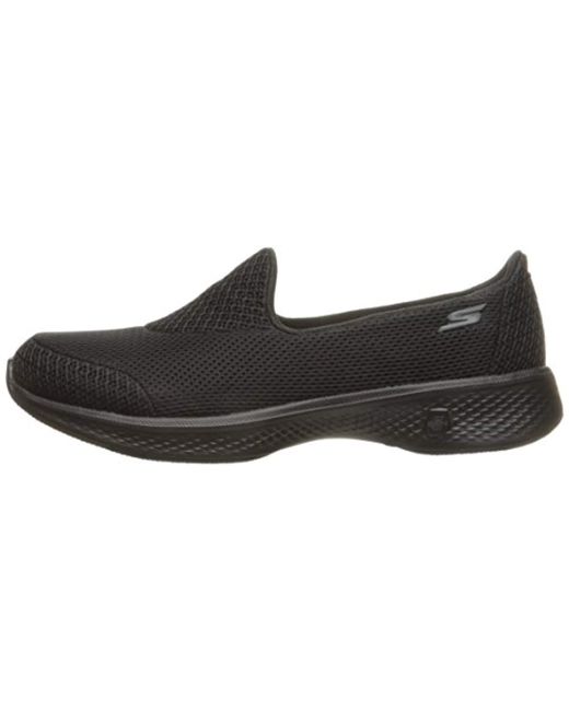skechers go walk 4 mujer plata