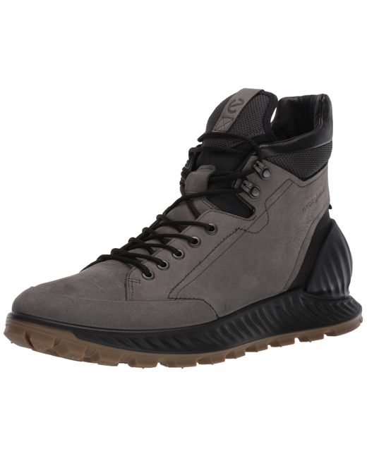 Ecco Exostrike Hydromax Hiking Boot, Dark Shadow Yak Nubuck, 40 M Eu (6-6.5  Us) in Black for Men - Save 63% - Lyst