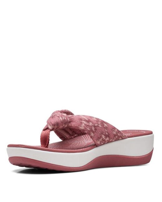 Clarks Pink Arla Glison Flip-flop