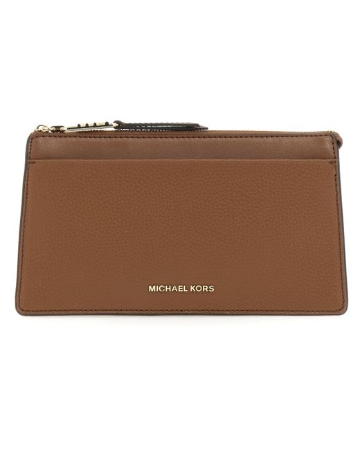 Michael Kors Brown Lg Conv Xbody Hand Bag