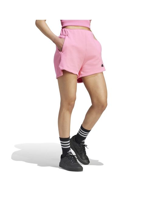 Short Z.N.E Adidas en coloris Pink