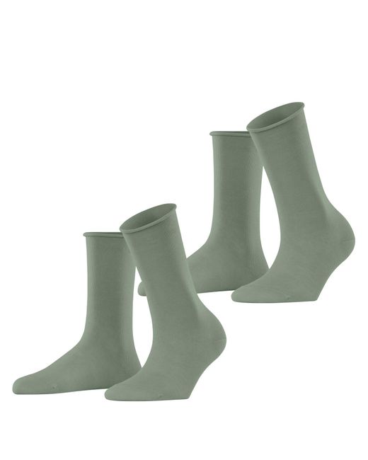 Basic Pure Multipack W So Coton Unies Chaussettes Esprit en coloris Green