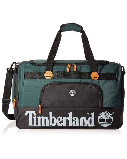 Timberland Green Wheeled Duffle 26 Inch Lightweight Rolling Luggage Travel Bag Suitcase