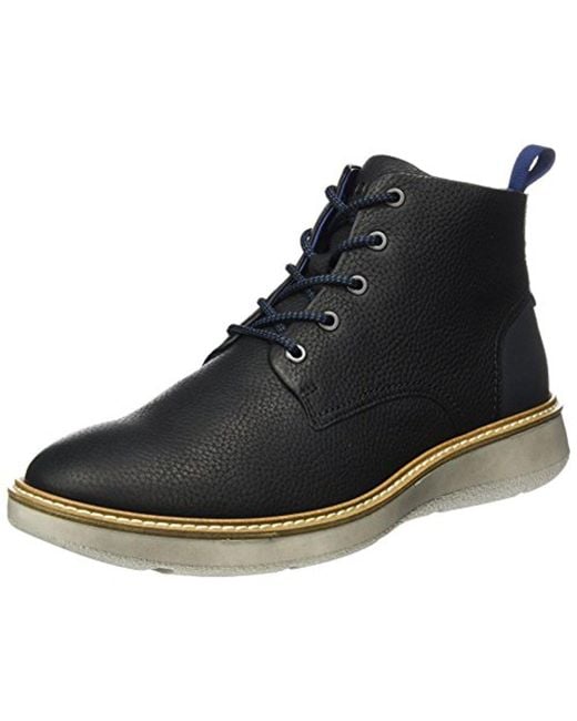 Ecco Aurora Mid Chukka Boot in Black for Men | Lyst