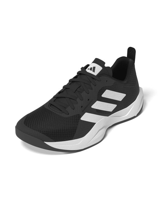 Adidas Black Rapidmove Trainer M Shoes-Low
