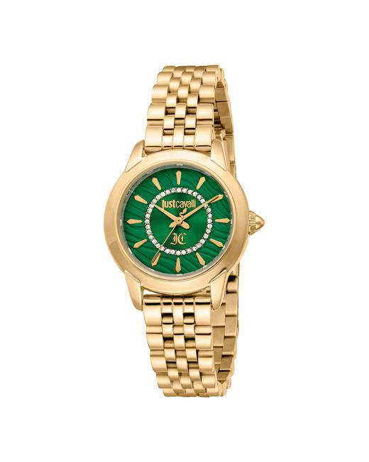 Orologio Analogico al Quarzo Donna con Cinturino in Acciaio Inox JC1L333M0035 di Just Cavalli in Metallic