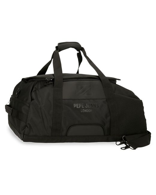 Pepe Jeans Bromley Travel Bag Black 56x32x25.5cm Polyester 45.7l for men