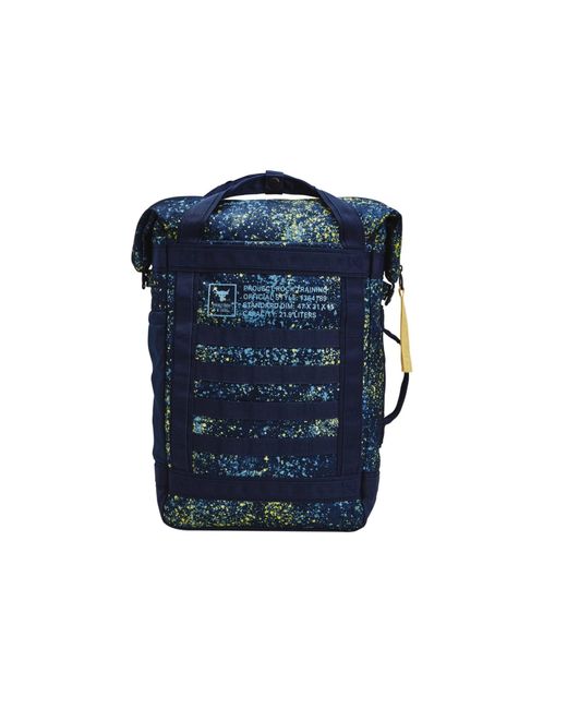 UA x Project Rock Box Duffle Backpack Under Armour en coloris Bleu | Lyst