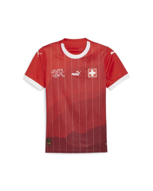 PUMA Red Trikot Nationalteams Schweiz Home Frauen WM 2023