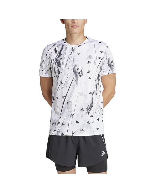 Run It Brand Love Tee T-Shirt Adidas pour homme en coloris White