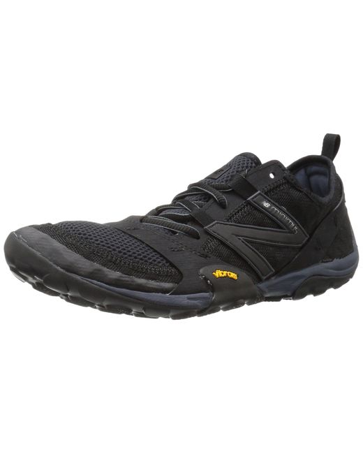 New Balance Black Minimus 10 Trail Running Shoe for men