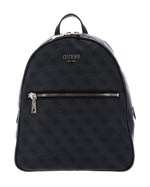 Guess Black Vikky Backpack 32 Cm Charcoal