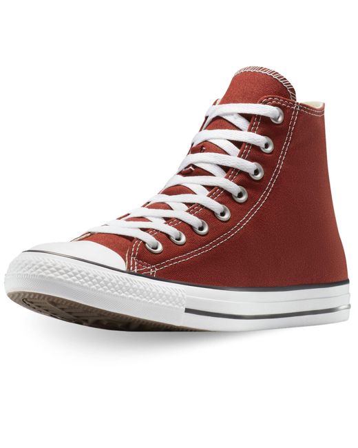 Converse Chuck Taylor All Star Bordeaux Sneakers Voor En in het Brown