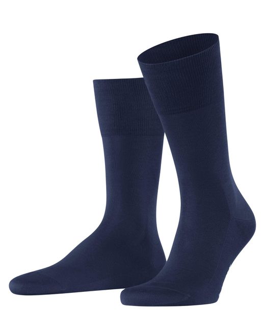 Falke Blue Tiago M So Cotton Plain 1 Pair Socks