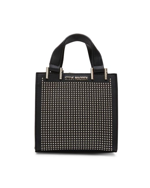 Steve Madden Alore Studded Mini Tote in Black Lyst