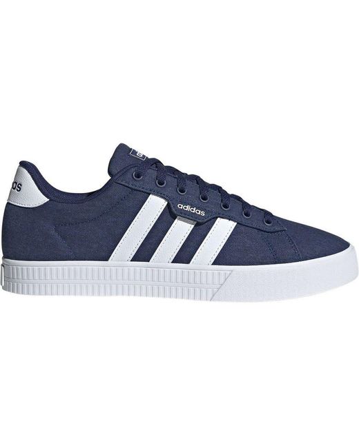 Adidas Dagelijks 3.0 Skate-schoen Voor in het Blue voor heren