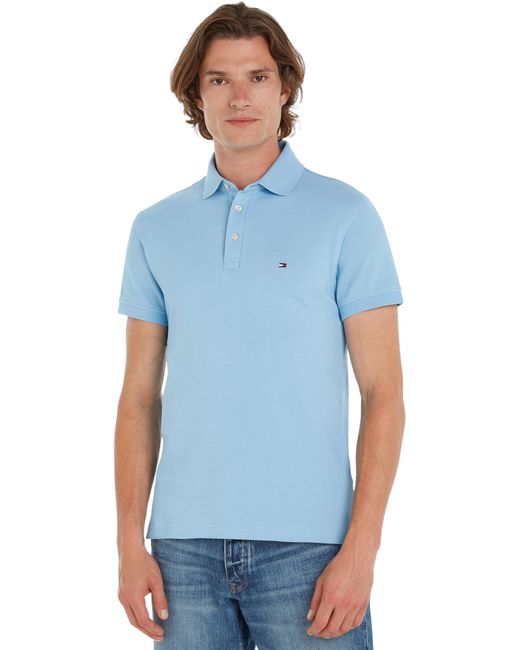 Tommy Hilfiger Blue 1985 Regular Polo S/s Polos for men