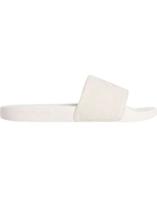 Slide Monogram Wn YW0YW01835 di Calvin Klein in Black