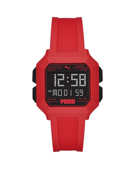 PUMA Armbanduhren P5055 in Rot für Herren | Lyst DE