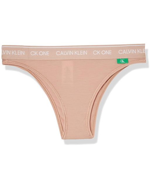 Calvin Klein Black Brazilian Slip mit Stretch