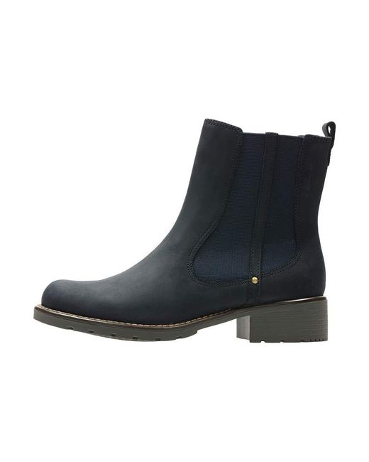 Clarks Leder Damen Orinoco Club Schlupfstiefel in Blau - Sparen Sie 24% |  Lyst DE