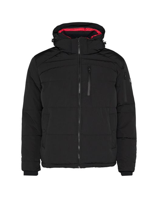 Wasserabweisende Steppjacke mit Abnehmbarer Kapuze