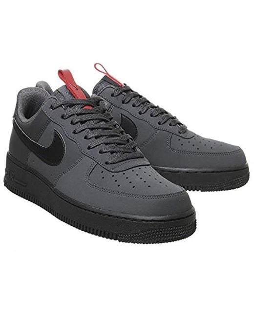 Nike Air Force S Trainers Size 15 Uk Dark Grey Anthracite University Red Shoes Bq4326-001 in for Men | UK