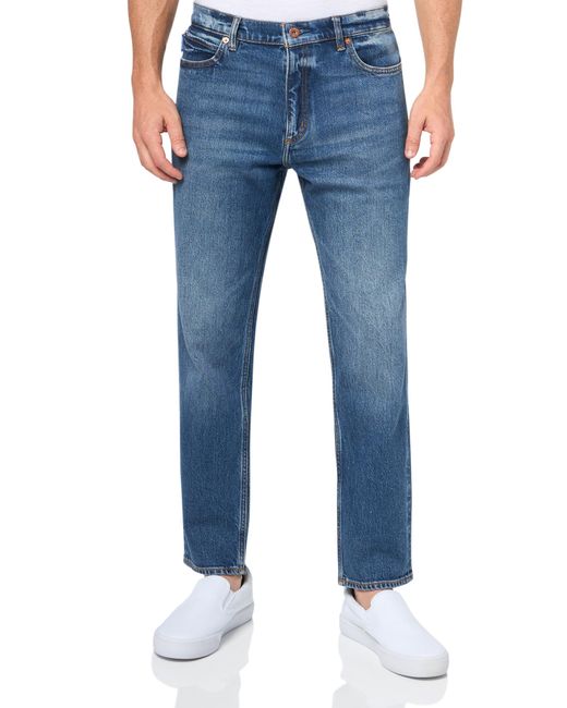 HUGO Blue Brody Tapered Fit Jeans for men