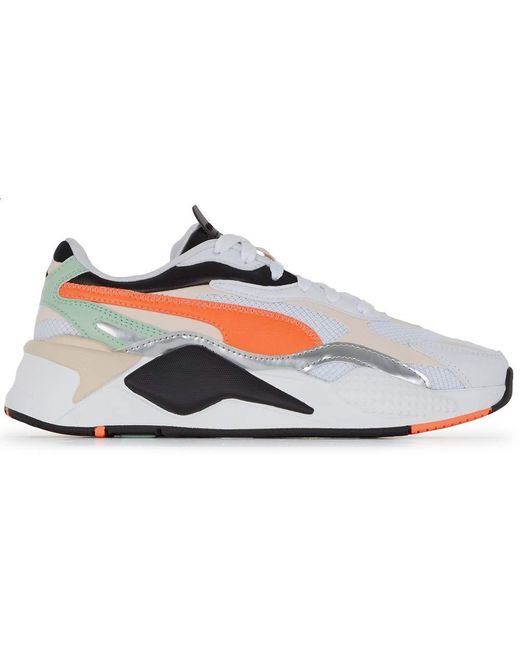 PUMA Rsx 3 Shine Wn's Sneakers Grijs in het Grijs - Lyst