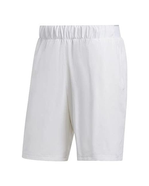 adidas Korte Broek Merk Model Shorts Club Sw in het Wit voor heren | Lyst NL