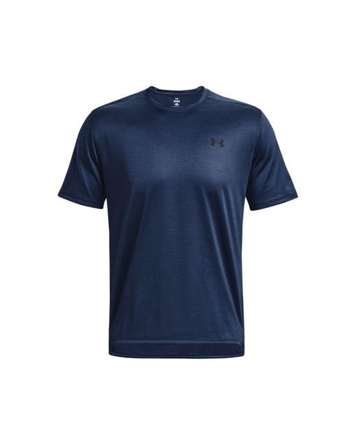 Under Armour Blue S Tech Vent Short Sleeve T-shirt Academy L for men