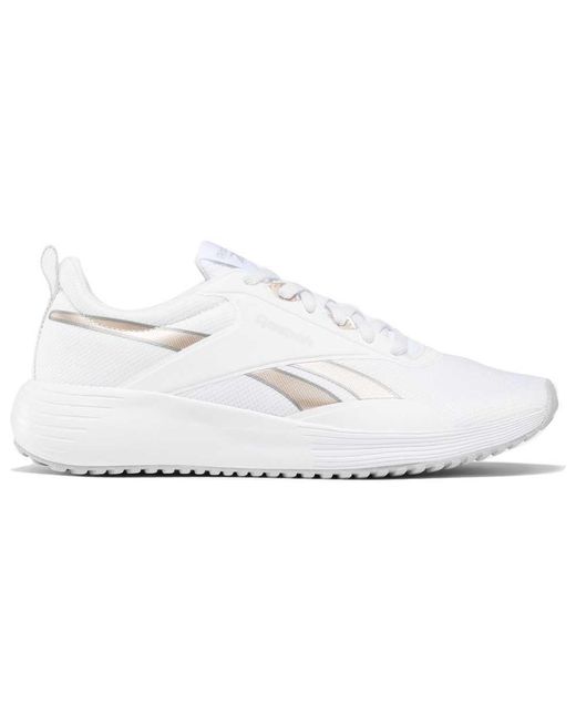 Reebok White LITE Plus 4 Sneaker