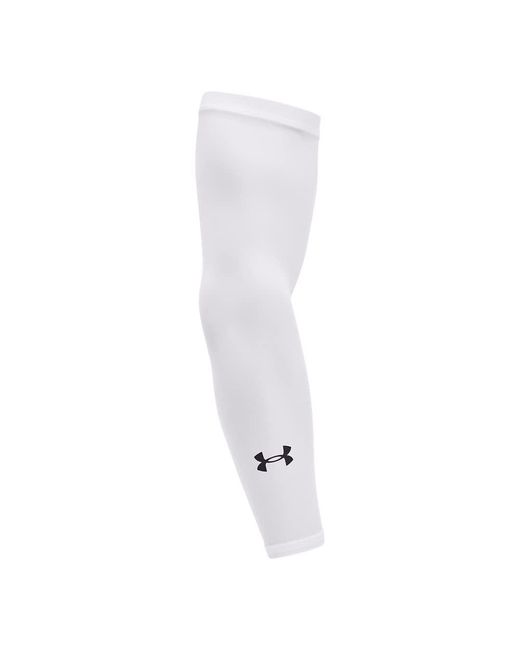 Under Armour White Team Sleeve Arm Warmers for men