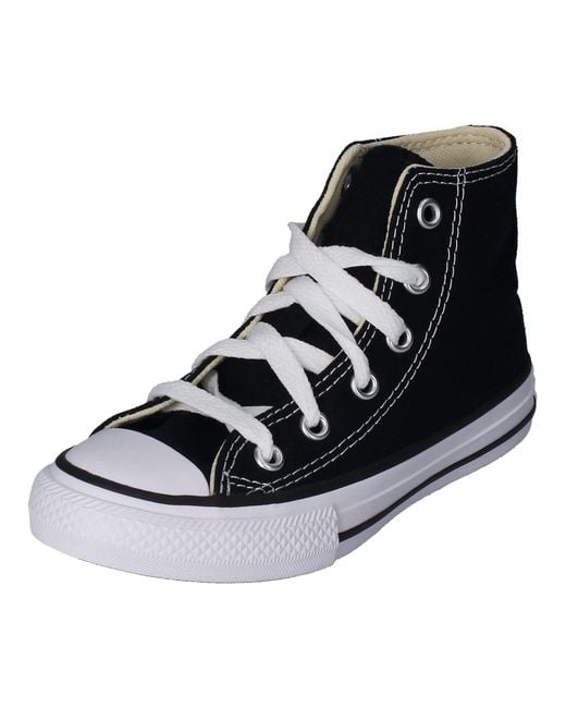 Youths Chuck Taylor All Star Hi Shoes Converse en coloris Black