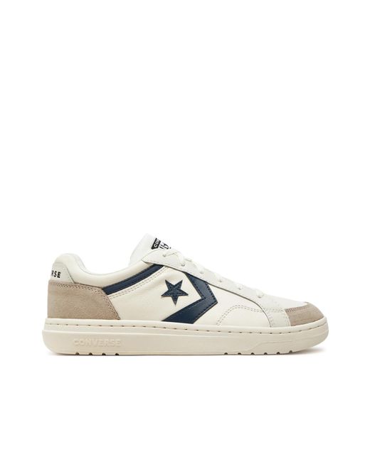 Pro Blaze Classic Leather Suede Blanc 42.5 Converse pour homme en coloris Blanc Lyst