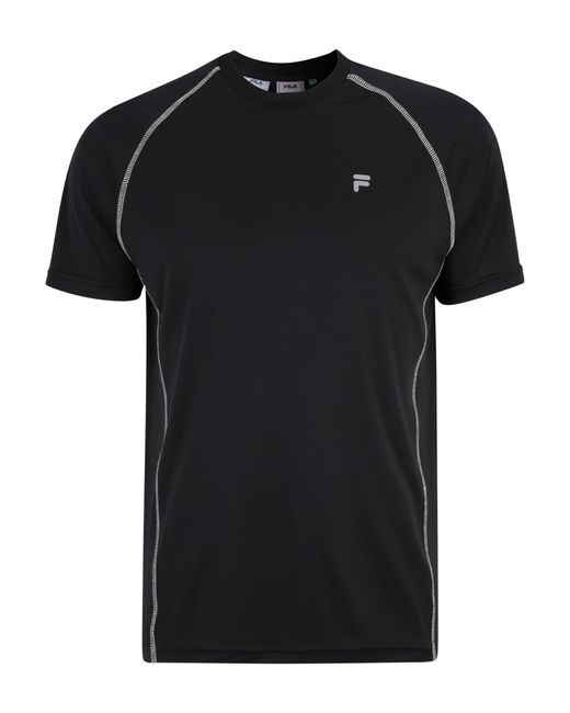 Lexow Raglan T-Shirt di Fila in Black da Uomo