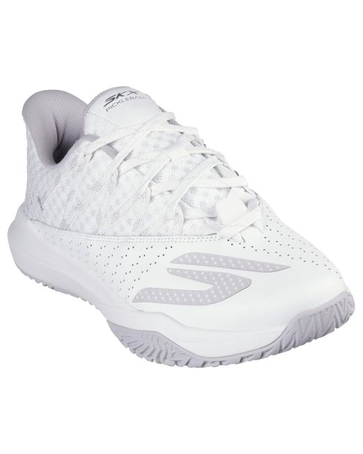 Skechers White Viper Court Rally Pickleball Sneaker for men