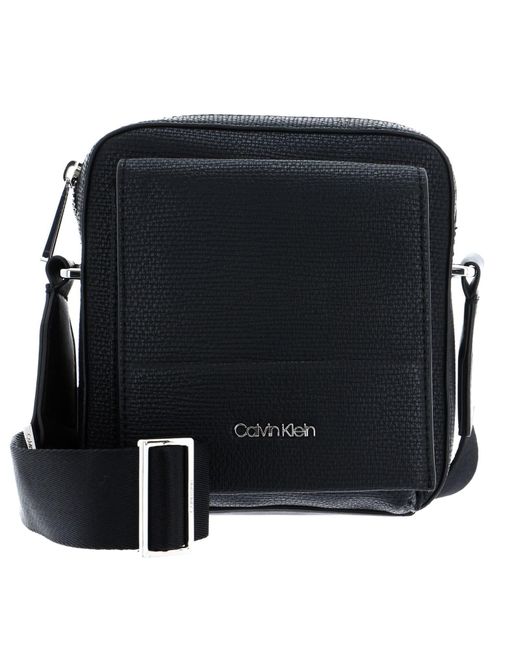 Calvin Klein Minimalism Cube Reporter Tasche in Black für Herren