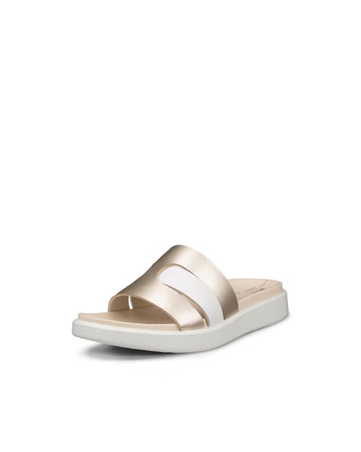 Sandali da donna Flowt Oasis Slide di Ecco in White