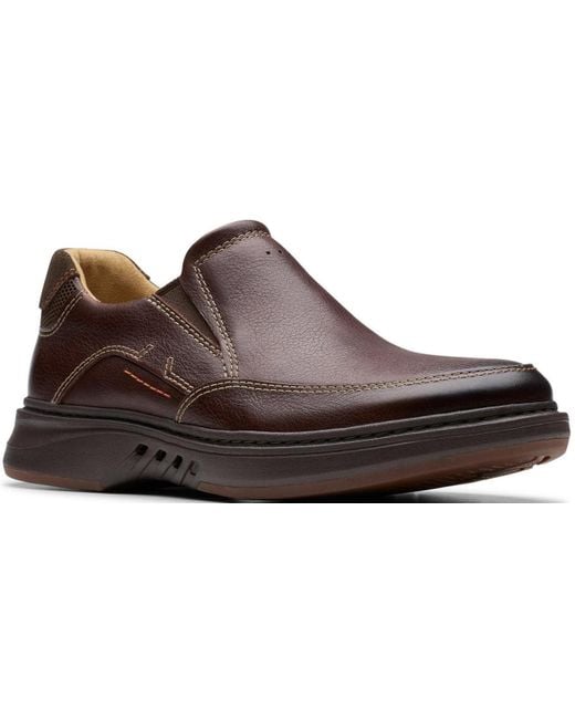 Mahogany Leather Amazon Clarks Shoes For Men Clarks Un Trail Form