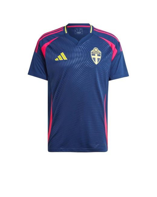 Adidas Blue Sweden 's Away Stadium Jersey 2024 for men