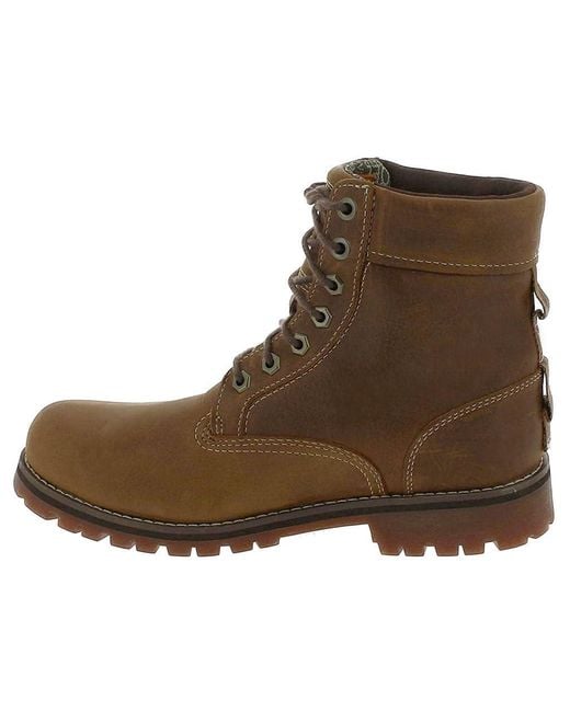 Timberland Brown S Rugged Waterproof Boots Tan 10 Uk for men