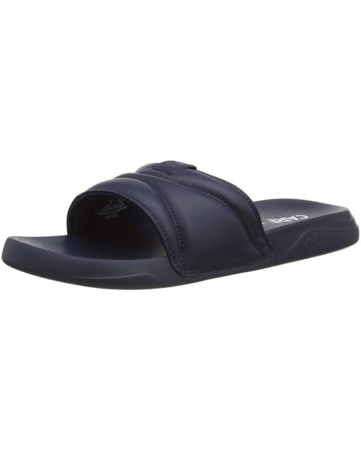puma sandals navy blue