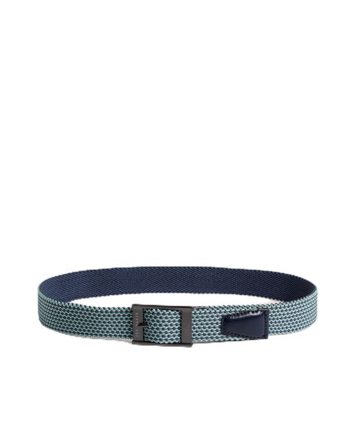 Ted Baker Blue London Colummm Reversible Elastic Belt for men