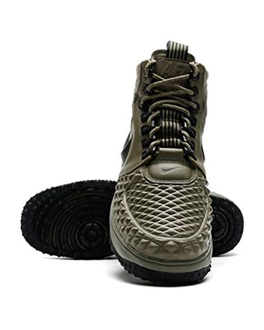 NIKE Mens Lunar Force 1 Duckboot '17 Medium OliveBlack Wolf Grey 916682 202 Size 11.5 NIKE Mens Lunar Force 1 Duckboot '17 Medium OliveBlack Wolf Grey 916682 202 Size 11.5