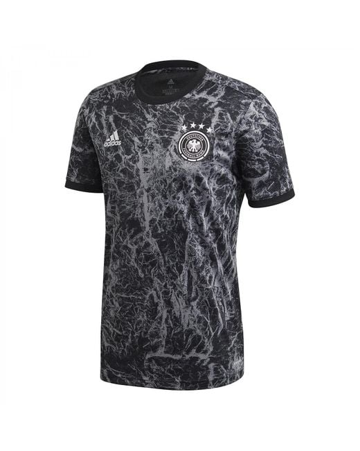 Adidas DFB Pre-Match Shirt in Black für Herren