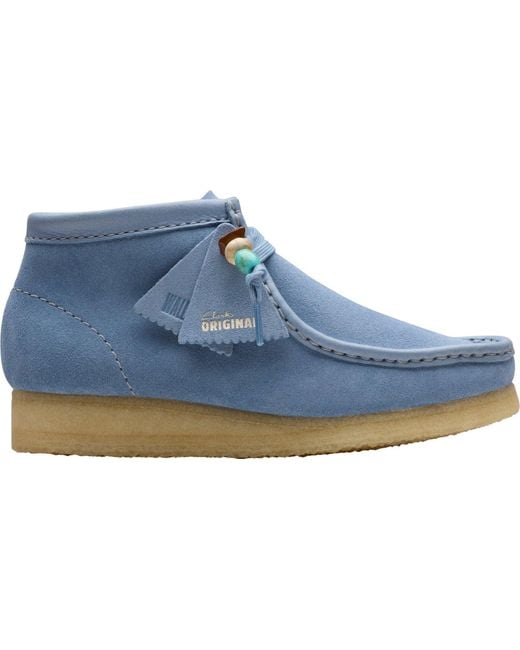 Scarpe da donna Wallabee di Clarks in Blue