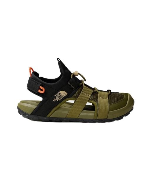 The North Face Green Explore Camp Sandal Forest Olive/tnf Black 12 for men